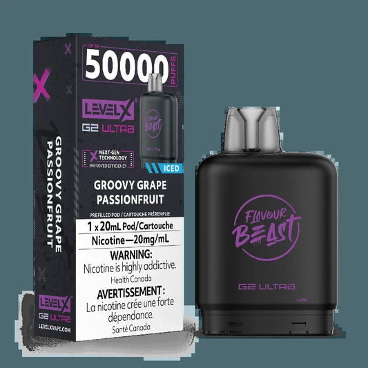 Niveau X G2 Ultra – Raisin Groovy Fruit de la passion