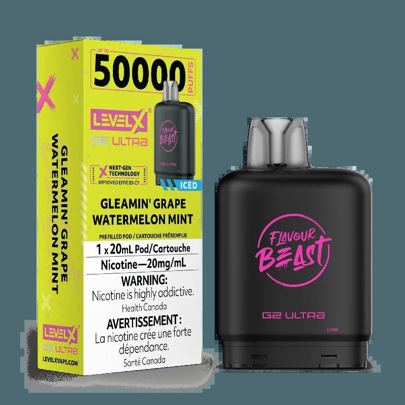 Level X G2 Ultra – Raisin brillant, pastèque et menthe