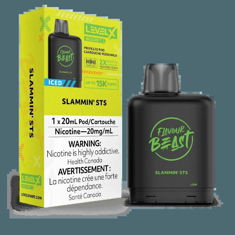 Saveur Beast G2 Boost de niveau X – STS glacé Slammin’