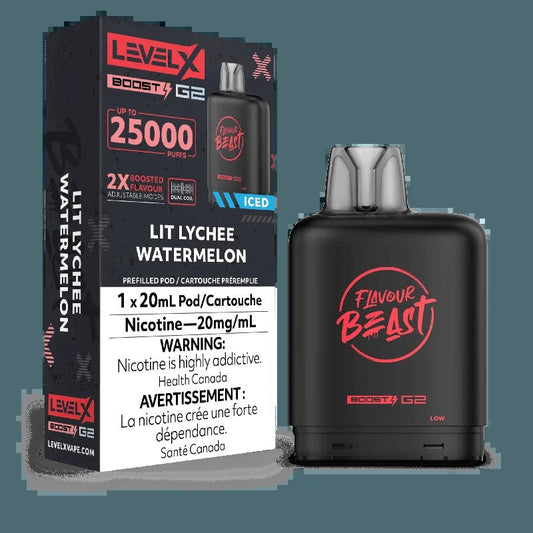 Saveur Beast G2 Boost de niveau X – Litchi Pastèque