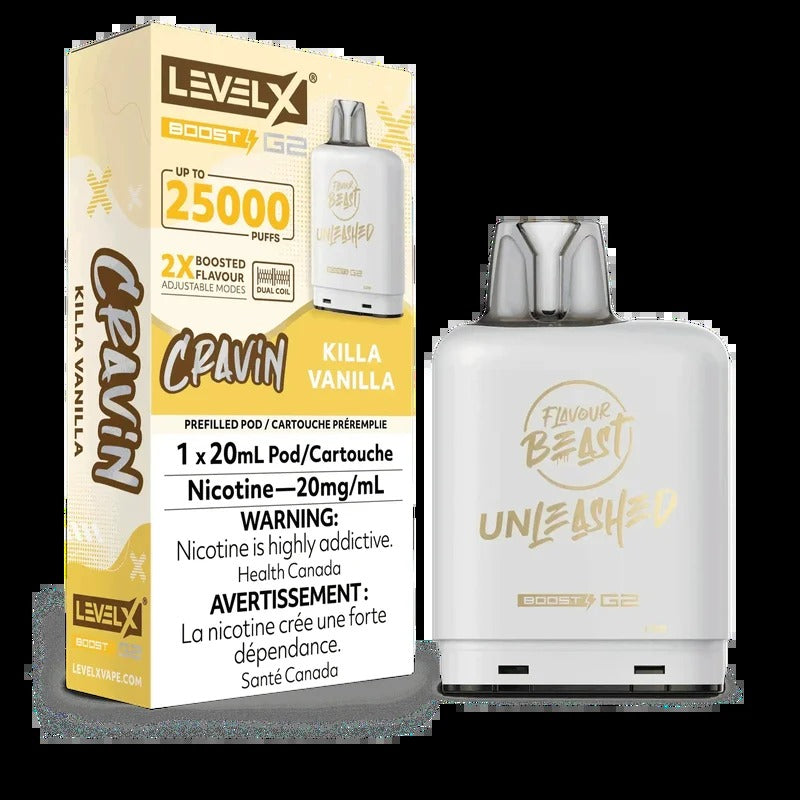 Boost de niveau X G2 Unleashed – Cravin’ Killa Vanilla