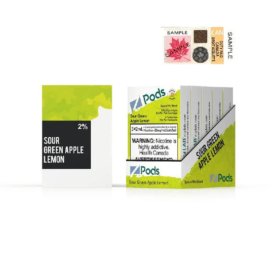 Z Pods – Pomme Verte Aigre Citron 20mg