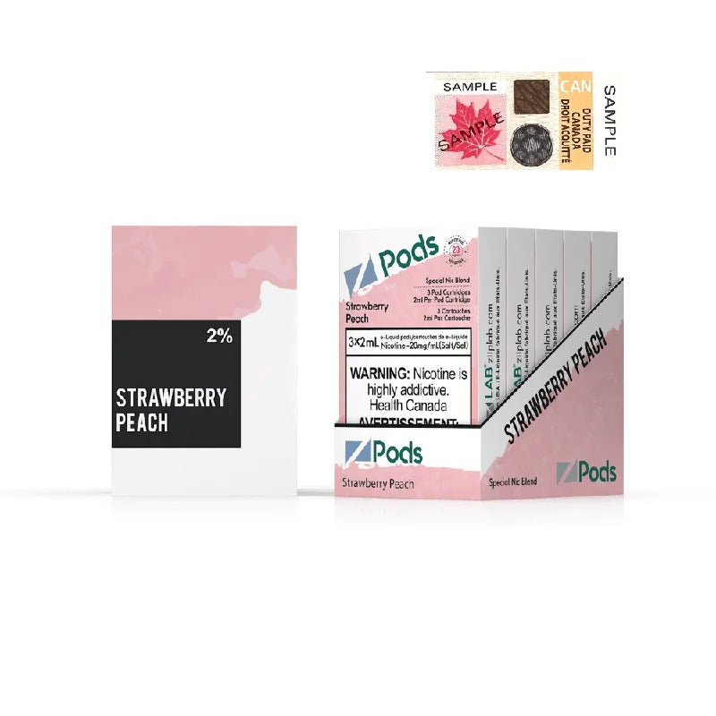 Z Pods – Fraise Pêche 20mg